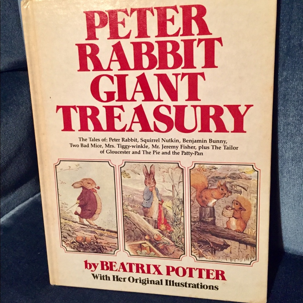 Peter Rabbit Giant Treasury Beatrix Potter 1980